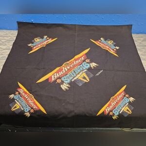 MM4 Budweiser Salutes Sturgis South Dakota 1997 Bandana Kerchief Black